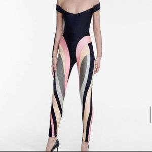 Multicolor Spiral Leggings